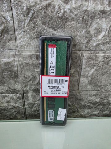 KINGSTON 16GB DDR5 5600MT/S CL46 NON-ECC UNBUFFERED DIMM KCP556US8-16