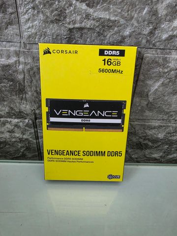 CORSAIR VENGEANCE 16GB (1x16GB) 5600MHz SODIMM DDR5 (LAPTOP RAM)